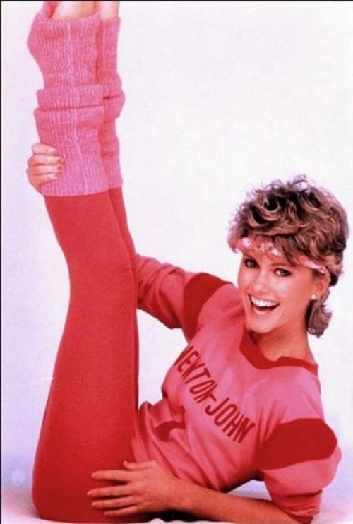 Olivia Newton-John in one of her looks from 'Let's Get Physical'