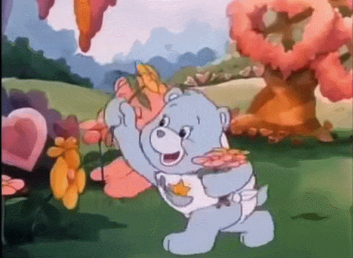GIF of the Care Bears