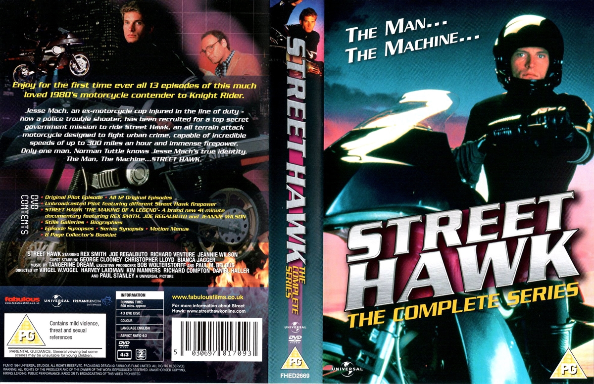 Full DVD cover of Street Hawk
