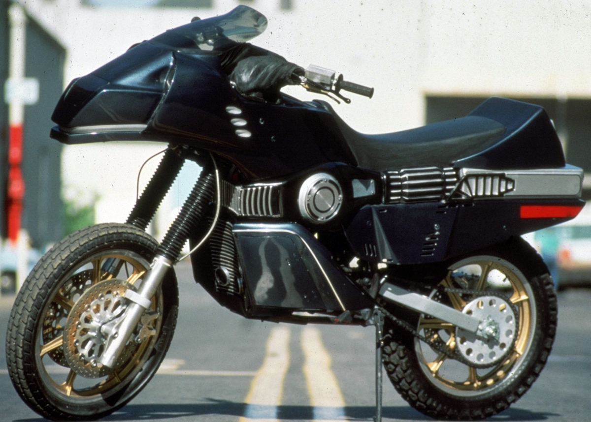 The real-life Street Hawk Honda model