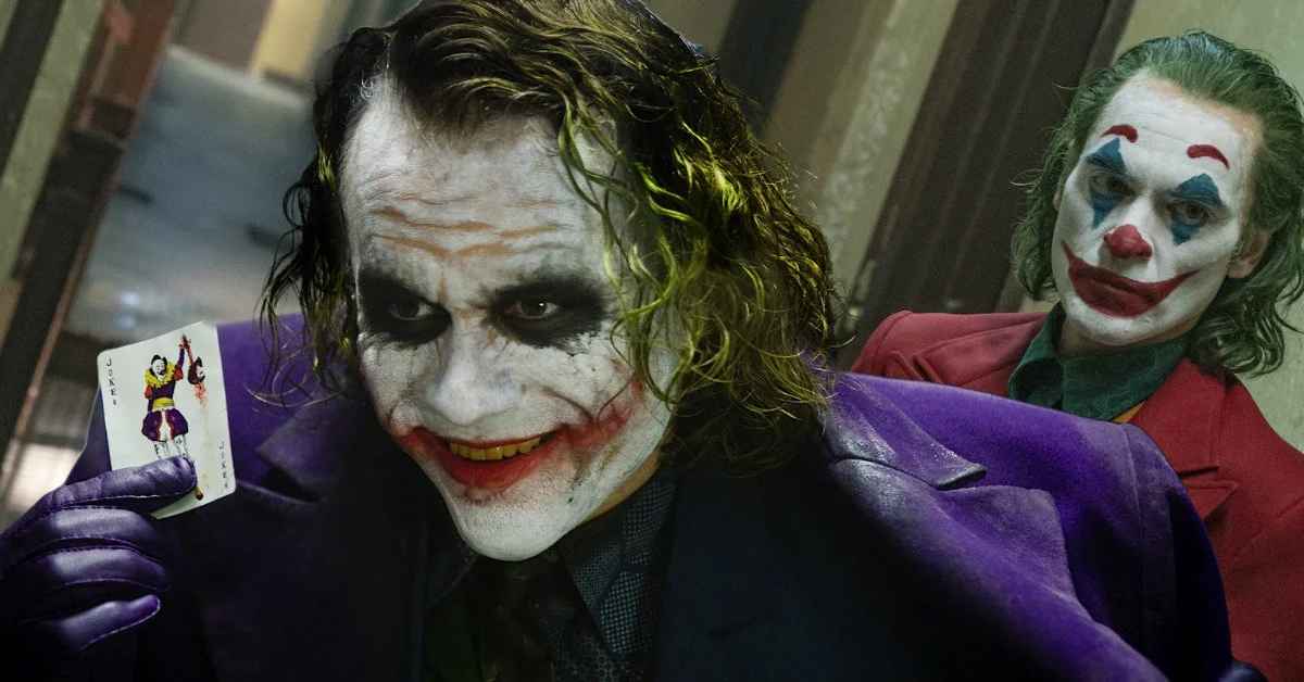 Heath Ledgers Joker From Batman Movie