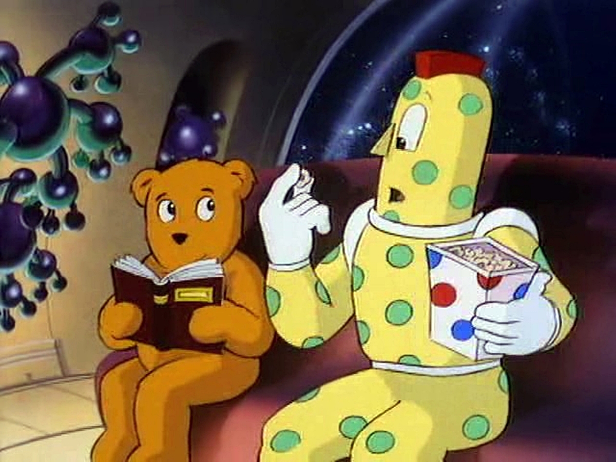 A still from Superted