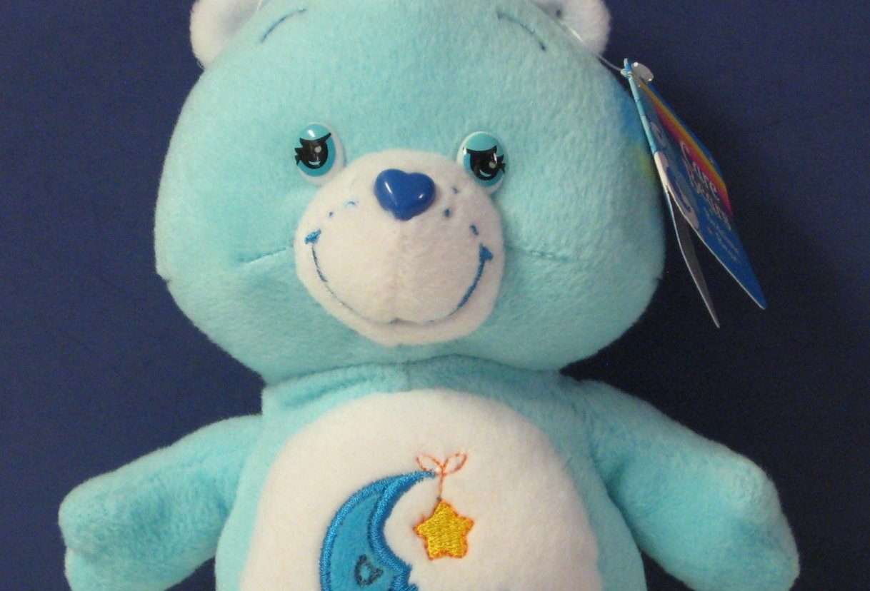 Bedtime Care Bear, sky blue