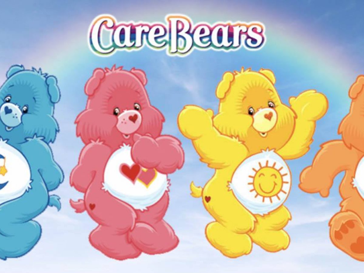 care bear with lollipops