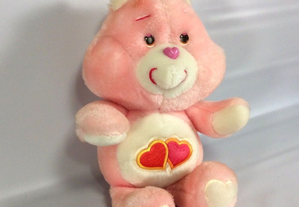 The pink Love-A-Lot Care Bear