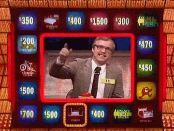 Press Your Luck contestant winning