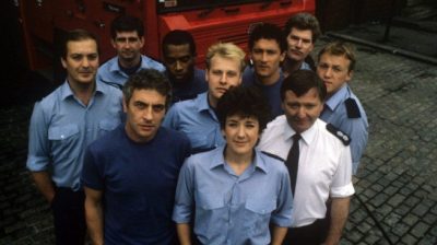 The cast of London's Burning