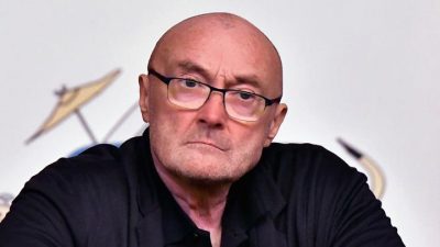 Phil Collins during an interview