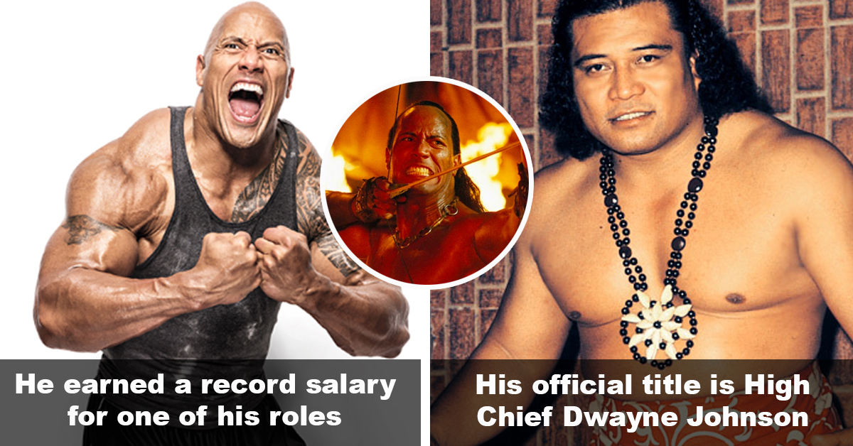 10 Things You Didn T Know About Dwayne The Rock Johnson Eighties Kids