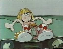 Princess in a scene from The Raggy Dolls