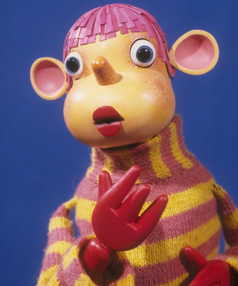 Pop the puppet from Pob's Programme