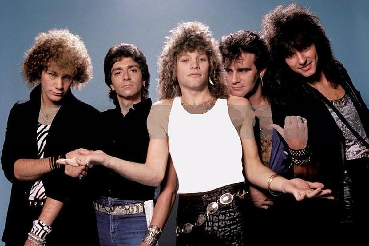 Роки з. Джон Бон Джови группа. Бон Джови 1986. Bon Jovi фото группы. Bon Jovi 1988.