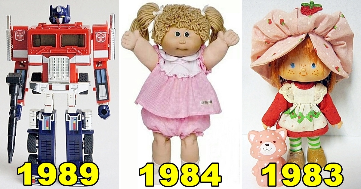 Have Revealed Their Best Selling Toys Of The 45 Years!