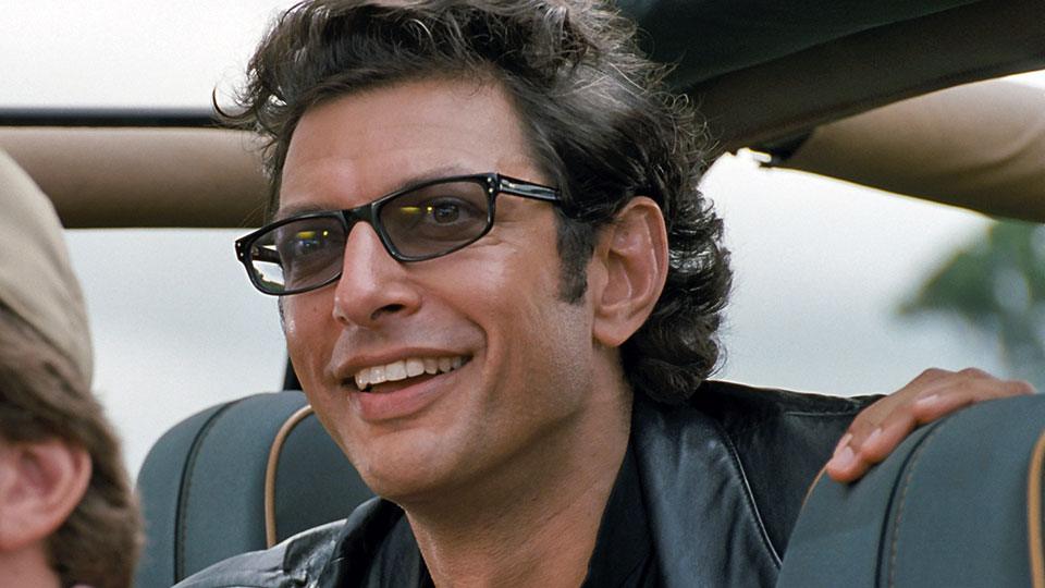 Jeff Goldblum as Dr. Ian Malcolm in Jurassic Park