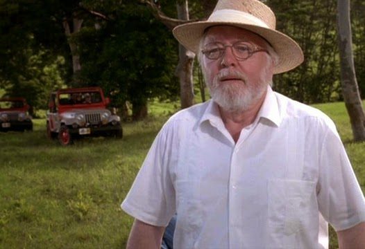 Richard Attenborough as John Hamilton in Jurassic Park