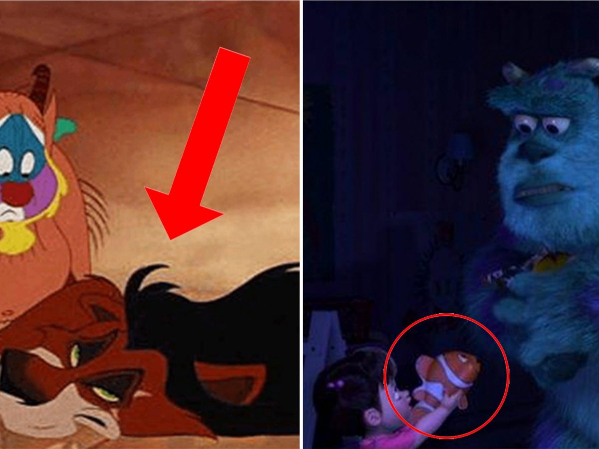 50 Disney Scenes Containing Hidden Characters From Other Disney Movies