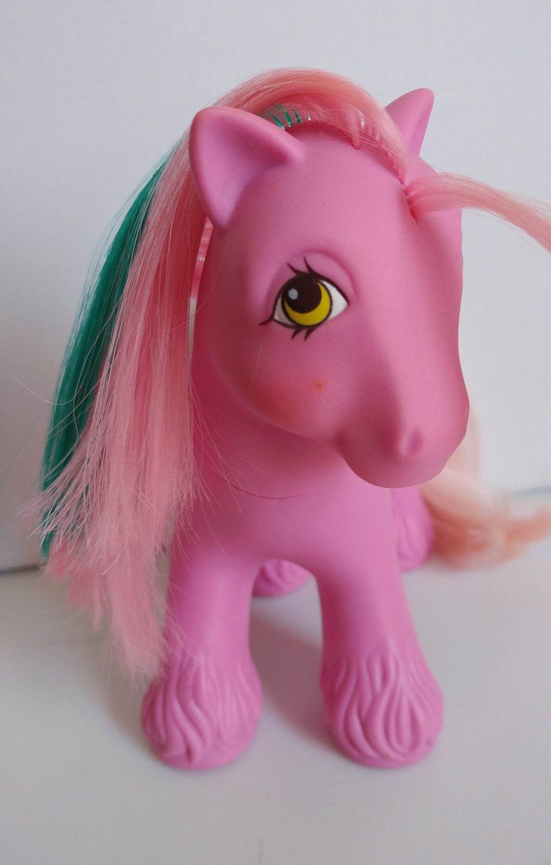 A My Little Pony toy from the 1980s