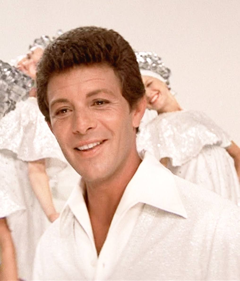 Frankie Avalon as Teen Angel in Grease