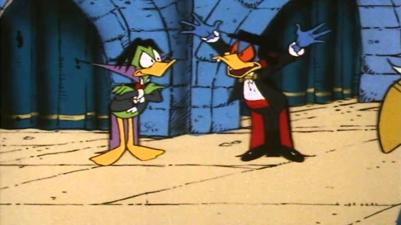 Sir David Jason voiced Duckula