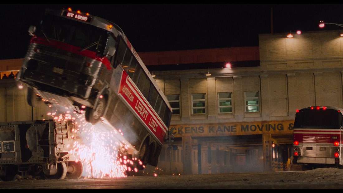 Red Heat 1988 bus chase