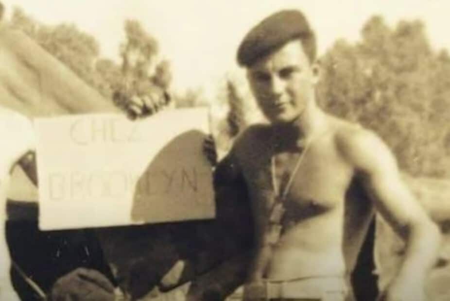 Harvey Keitel in the United States Marine Corps, 1957
